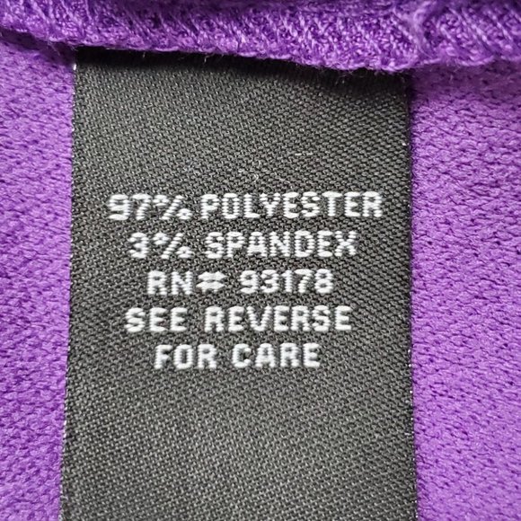 Premise Purple Studded Stretchy Cap Sleeve Top, LP - Picture 9 of 11